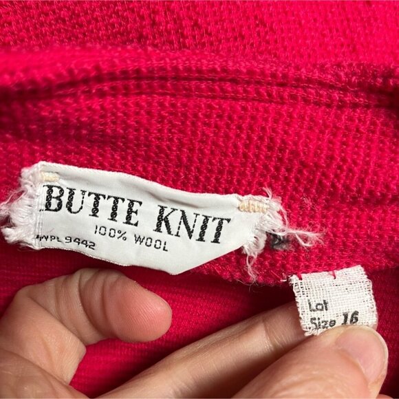 1960s Vintage Hot Pink Three Piece Wool Skirt Suit Semi-Formal Minimalist Jackie - Picture 9 of 10